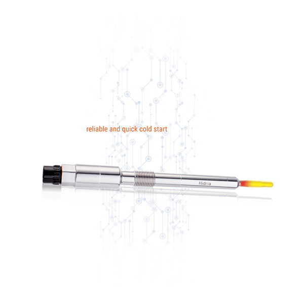 Hidria Glow plug with pressure sensor